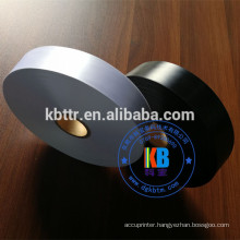 Wash care label black satin garment care ribbon for printing